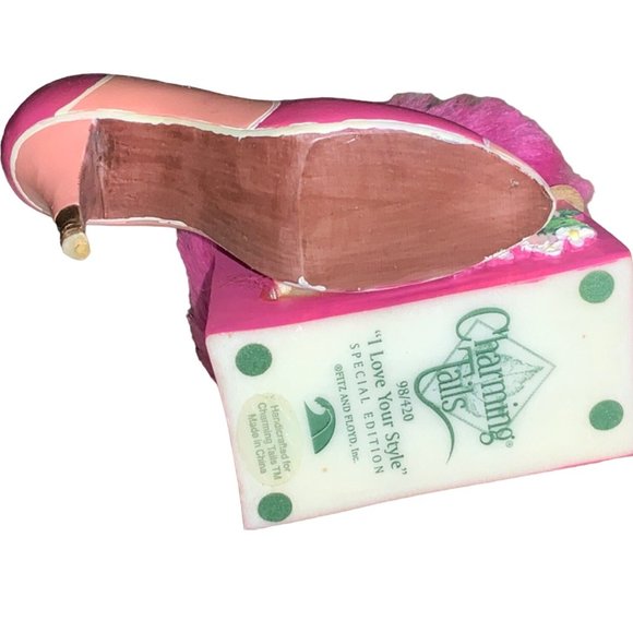 Charming Tails I Love Your Style Limited Special Edition Retired Fitz and Floyd - Picture 7 of 14